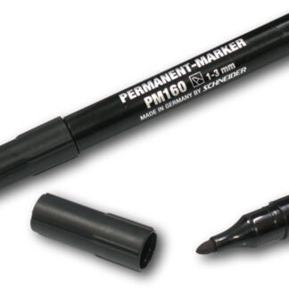 Маркер перманентний "SCHNEIDER" MAXX РМ160 1-3мм, Чорний (10)