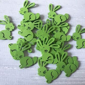 Набір заготовок "Діамантові ручки" /123016/ "Кролик" 5 см, 30 шт в упак, салатовий