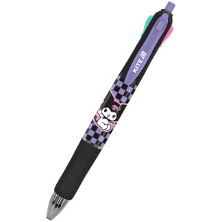 Ручка кулькова автомат "Kite" /HK25-067/ Kuromi Куромі,  4 кольори, синя (28/840)