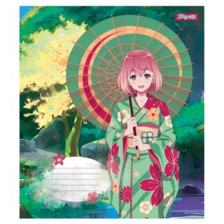 Зошит уч. "1В" 24арк.# /766623/ "Sakura girls" (20/320)