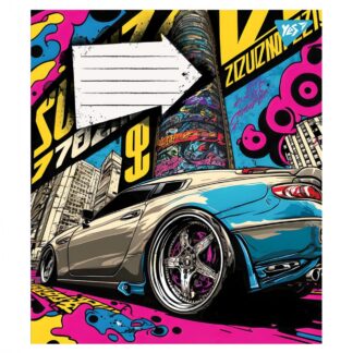 Зошит уч. "YES" 24арк.== /766658/ "Colour car" (20/320)