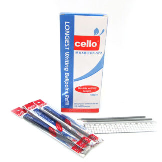 Стрижень кульковий 727ref (аналог Cello Maxriter) червоний (1/100)