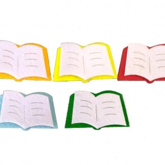 Набір фетрових заготовок "Діамантові ручки" /120767/ "Книжечка", 6 см, 50шт в упак