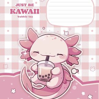 Зошит уч. "Школярик" 12арк.// /3480C/ "Just be kawaii" глітер (дівчинка) (30/300)