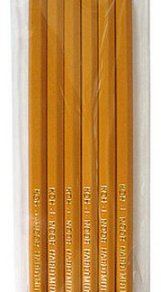 Набір графітних олівців "Koh-i-Noor" /1570.06/ 2B, B, HBх2, H, 2H, у полібезі 6шт (1/10)