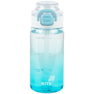 Пляшка для води "Kite" /K25-1212-2/ 600 мл, блакитна (1/12/72)