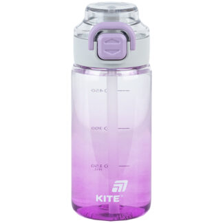 Пляшка для води "Kite" /K25-1212-3/ 600 мл, фіолетова (1/12/72)
