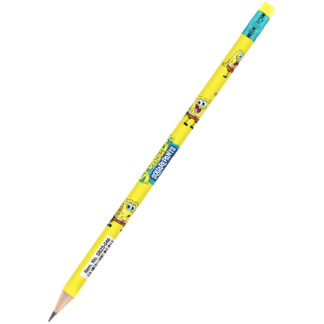 Олівець ч/г "Kite" /SB25-046/ з гумкою, тригранний SpongeBob SquarePants (36/432)