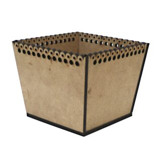 Заготовка "Rosa Talent" Горщик 5 /385/ ДВП, 15х12х12см