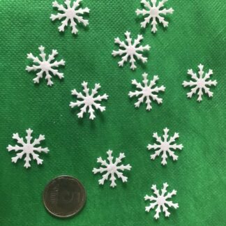 Набір фетрових заготовок "Діамантові ручки" /120672/  "Сніжинка", 2,3 см, 1000 шт в упак.