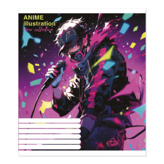 Зошит уч. "Бріск" 18арк.== /ТВ-108/ №2414 "Манга" (25/500)