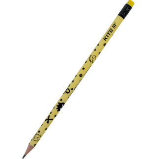 Олівець графітний "Kite" /HK24-056-2/ з гумкою "Bad Badtz Maru" (36/432/3456)