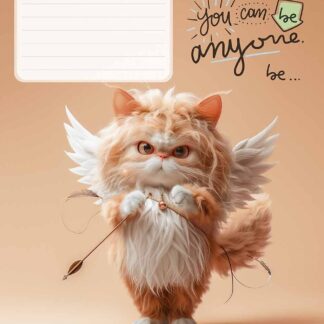 Зошит уч. "Школярик" 12арк.# /3436K/ "You can be anyone" ВД лак (нейт) (30/300)