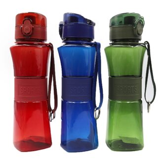 Пляшка для води "JO" /6174/ "Slim" 550мл петля (1/100)