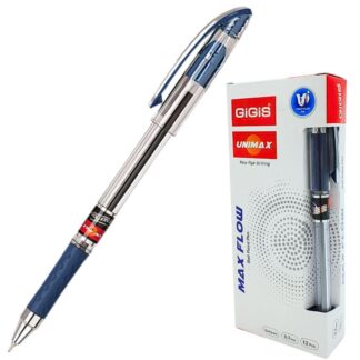 Ручка кулькова "Unimax" /UX-117-02/ "Maxflow" синя (12/120/1200)
