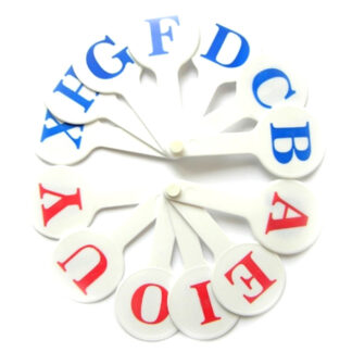 Віяло АНГЛІЙСКИХ ЛІТЕР /Irbis/ (1/140)