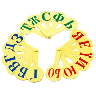 Віяло БУКВ укр. "Атлас" /AS-0003/К-7374/ (1/70)