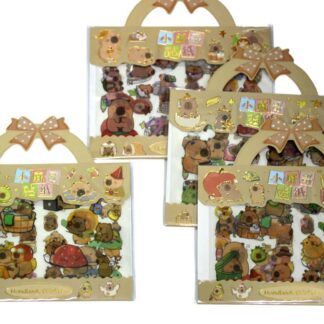 Наліпки "WB" /SZ/137/ 3арк. 14*10,5см Капібара (30)