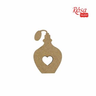 Міні-Заготовка "Rosa Talent" „Парфуми“ /858/ 15шт, МДФ, 3,1х4,7см