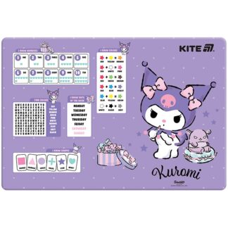 Підкладка настільна "Kite" /HK25-207-2/ 42,5x29см, Kuromi Куромі (1/10/200)