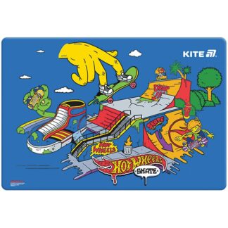 Підкладка настільна "Kite" /HW25-207-2/ 42,5x29см, Hot Wheels Skate (1/10/200)