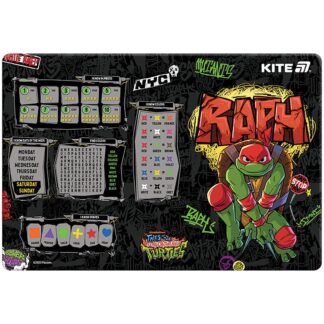 Підкладка настільна "Kite" /NT25-207/ 42,5x29см, TMNT Tales of the TMNT (1/10/200)