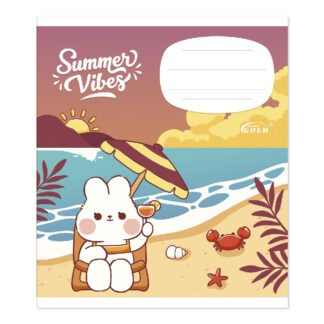 Зошит уч. "Gold Brisk" 12арк.# /ТВ-47/ №3501 "Улюблені канікули", 60г/м2, УФ-лак (25/500)