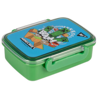 Контейнер для їжі "YES" /708053/ "Minecraft" 420 мл, зелено-блакитний (1/12/72)