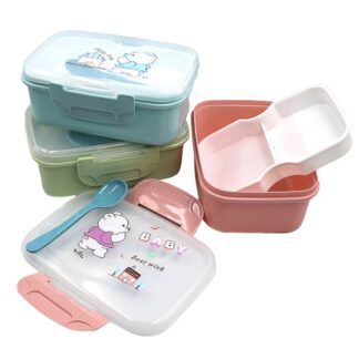 Контейнер для їжі "JO" /39968/ "Baby" + тарілка, ложка (1/72)