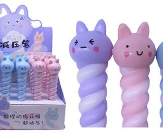 Ручка - сквиш гелева /5666/ "Цукерка - котик" аромат. (24)