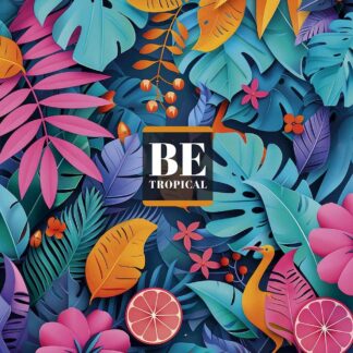 Зошит уч. "Star" 48арк.# /3497K/ "Be Tropical" УФ-лак (дівчинка) (10/100)