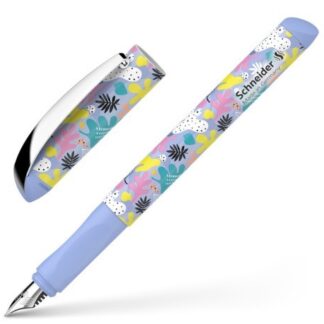 Ручка-перо з чорнильним патроном "SCHNEIDER" /S167759/ GLAM, корпус пастельно синій (1/10)