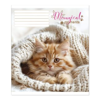 Зошит уч. "Бріск" 12арк.// /ТВ-107/ №2543 Маленькi лапки (25/500)