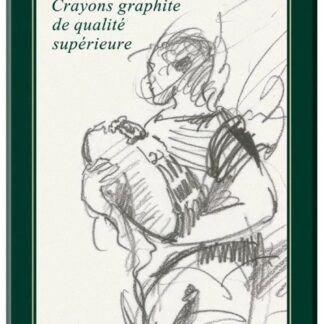 Набір графітних олівців "Faber-Castell" /119063/ 6 шт. Н-8В у металевій коробці (1/10)