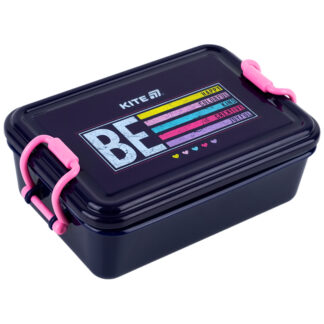 Ланчбокс "Kite" /K25-175-1/ 650 мл, Be Happy (1/12)