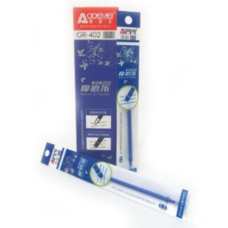 Стрижень гелевий "AODEMEI" /402-BL/ стираємий, гольчат. 0,5мм синій, 126мм (20/240/5760)