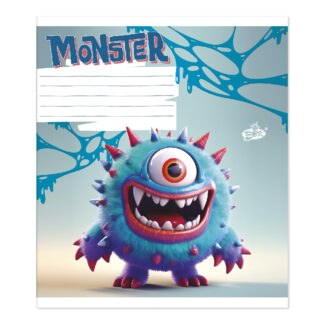 Зошит уч. "Бріск" 12арк.== /ТВ-107/ №2464 "Монстрики" (25/500)