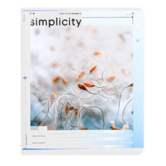 Зошит уч. "Поділля" 48арк.# /21179/ "Краса в простоті" тисн. зол (10/200)