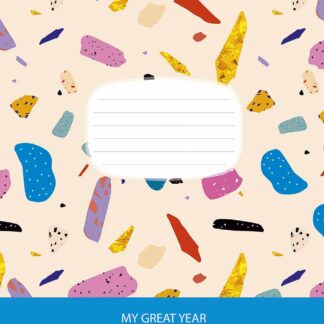 Зошит уч. "Genius" 24арк.# /3184K/ "The style" ВД-лак (дівчинка) (25/200)