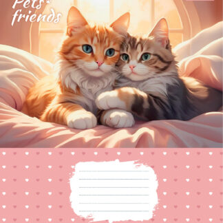 Зошит уч. "1В" 18арк.# /768069/ "Pets Frinds" (25/400)