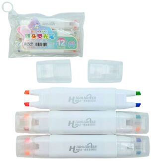 Набір маркерів текстових "AODEMEI" /М6236/ 4в1 (3шт=12кол) (1/24)