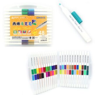 Набір маркерів 48 кол. "AODEMEI" /M6148-48/ акрилові (1/6/48)