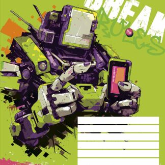 Зошит уч. "Star" 12арк. == /3492L/ "Break the rules" виб УФ-лак (хлопчик) (30/360)