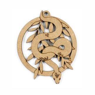 Заготовка "Rosa Talent" "Змія на гілці" /240/ ХДФ, 7,5х9,5см, 4шт./уп