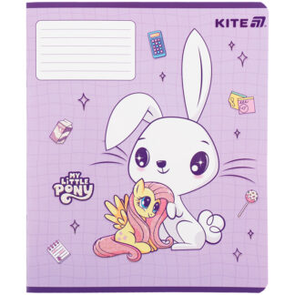 Зошит уч. "Kite" 12арк.# /LP25-232/ УФ лак + глітер, My Little Pony (25/600)
