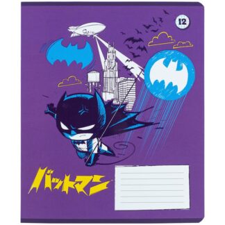 Зошит уч. "Kite" 12арк.# /DC25-232/ софт тач + УФ лак, DC Batman (25/600)