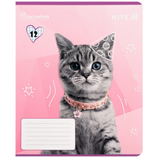 Зошит уч. "Kite" 12арк.# /R25-232/ софт тач + УФ лак, Rachael Hale (25/600)