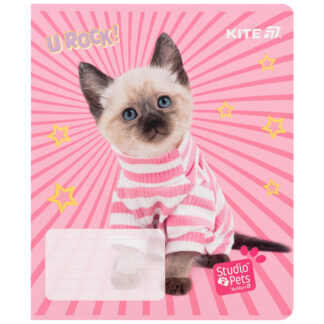 Зошит уч. "Kite" 12арк.# /SP25-232/ софт тач + УФ лак, Studio Pets (25/600)