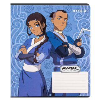 Зошит уч. "Kite" 12арк.== /AV24-234/ софт тач + УФ лак, Avatar: The Last Airbender (25/600)