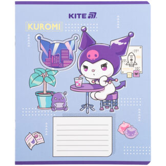Зошит уч. "Kite" 18арк.# /HK25-236-1/ гібр. лак + УФ лак, Kuromi Куромі (20/400)